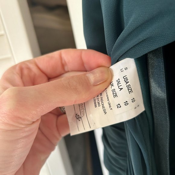 Kennedy Blue Forest Green "Faye" Bridesmaid Dress - Picture 2 of 7